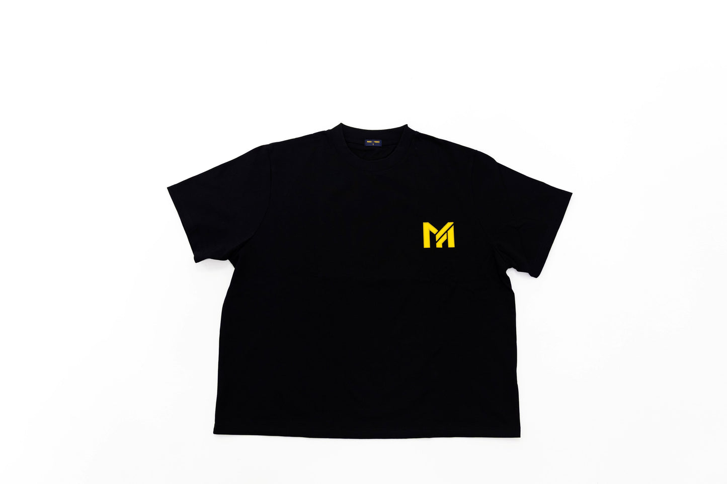 T-shirt icône de sport jaune
